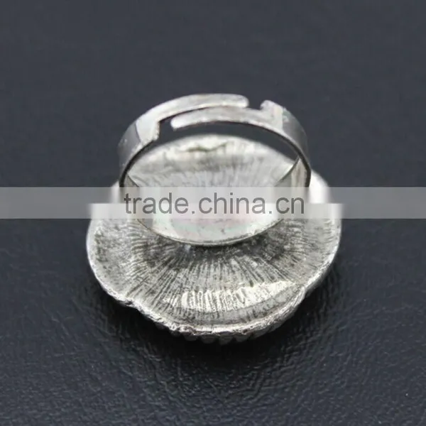 Wholesale Candy Color Alloy Resin Opening Rings photo-3