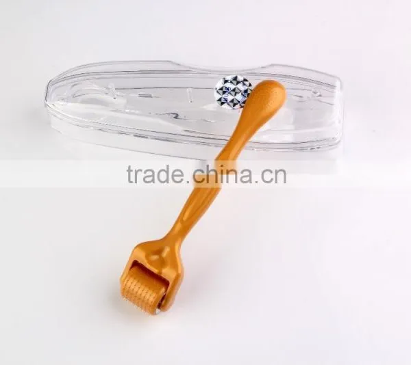 Titanium 192 Needles Gold Dr Roller Seamless Needle Derma Roller photo-6