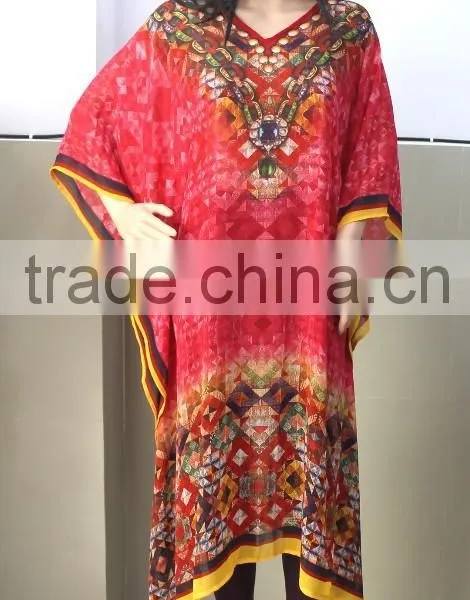 Digital Printed Kaftan