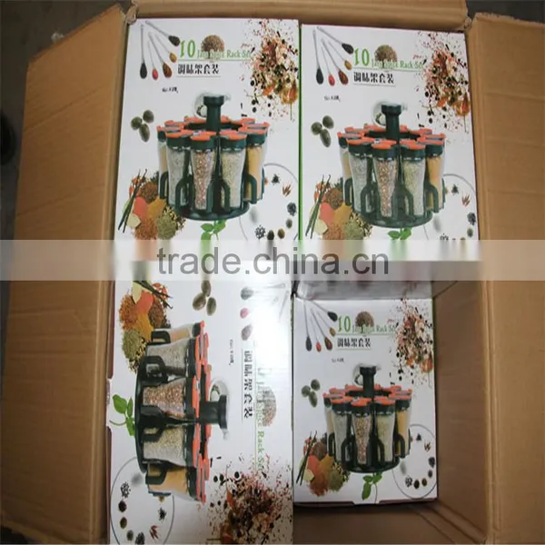 2016 Hot Sell 10 Jars Spice Rack Set photo-6