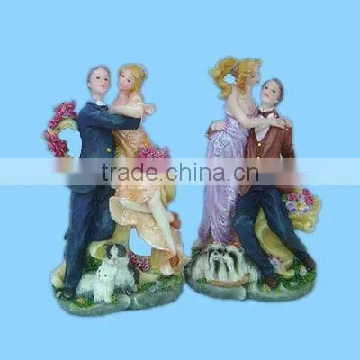 Wedding Couple Figure Cake Topper Souvenir Gift
