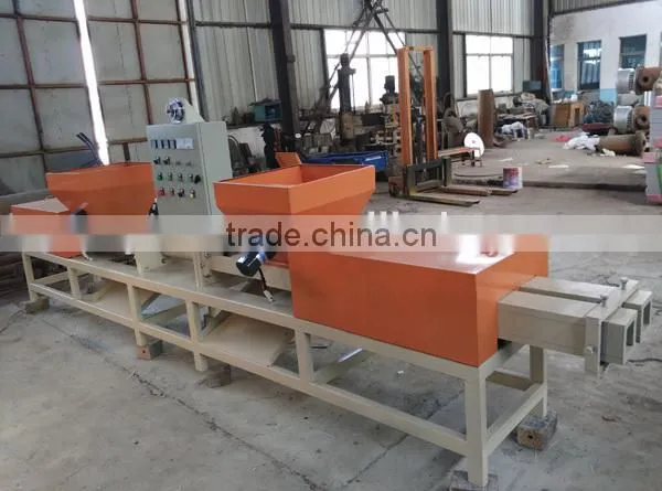 Best Selling Good Quality Wood Sawdust Block Making Machine/wood Pallet Block Extruding Machine/wood Block Machine photo-3