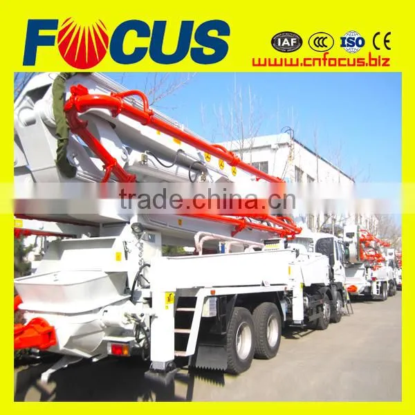 Most Popular 42m, 45m Truck-Mounted Concrete Boom Pump With Isuzu Chassis photo-3