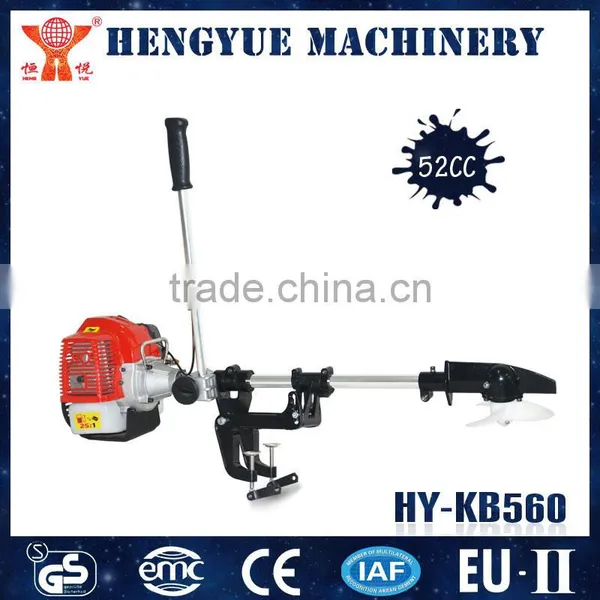 HY-KB560 2 Stroke Fuel Efficient Engine Oil Outboard Machine