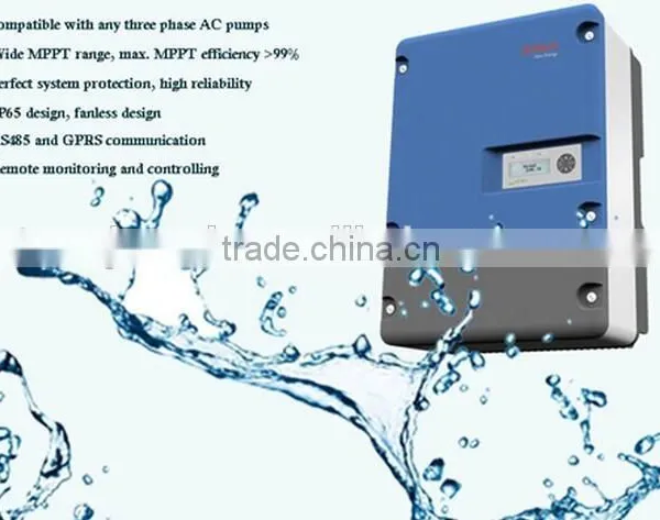 China Manufacturer Three Phase AC Solar Water Pump Inverter China photo-2
