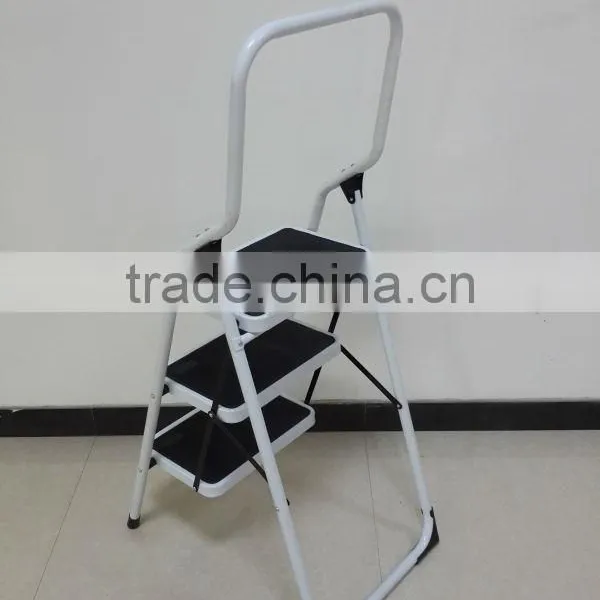 3 Step Steel Ladder With White Color photo-6