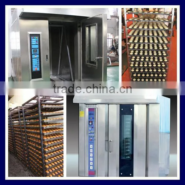 Industrial Usage 32 Trays Gas Rotary Oven, 32 Trays Rotary Rack Oven With Best Service photo-3