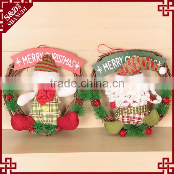 Wholesale Wicker Wreath Personalized Christmas Ornaments Christmas Product 2016 photo-3
