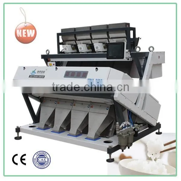 2014 Wholesale Rice Ccd Color Sorter for Rice Mill With Two Line Led Lights and Imported Valve