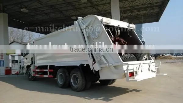 240hp 6*4 18m3 FONTON Compression Garbage Truck photo-3
