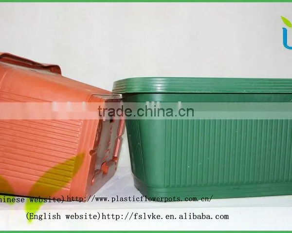 Rectangular PP Plastic Flower Pot for Planter photo-5