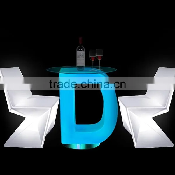 Light up Outdoor Table/ Illuminated Round Table/ Color Changing Led Table photo-6