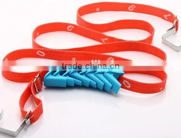 Adjustable Plastic Hanging Hook Handbag Rack Organizer photo-6