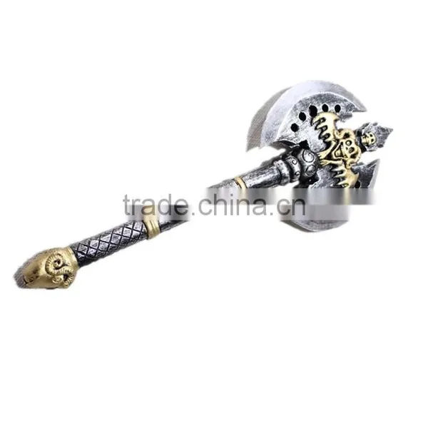 Hunter Axe Weapon Halloween Prop Toy Realistic Movie Theme Party photo-3