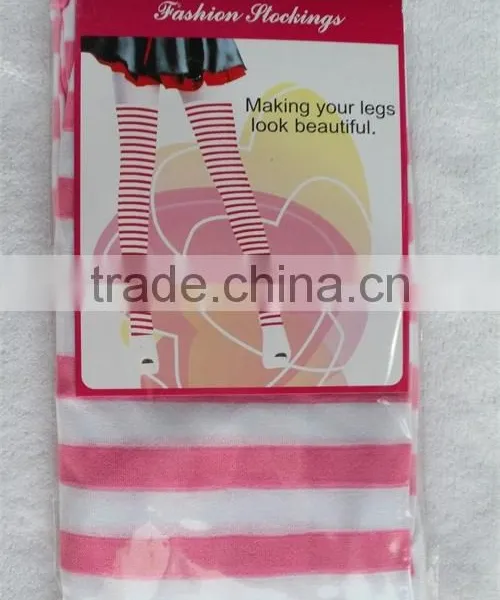 Party Girl Striped Stocking Fashion Tube Stocking photo-4
