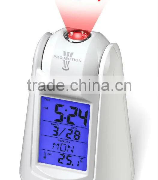 2013 Newest Projection Talking Alarm Clock photo-2