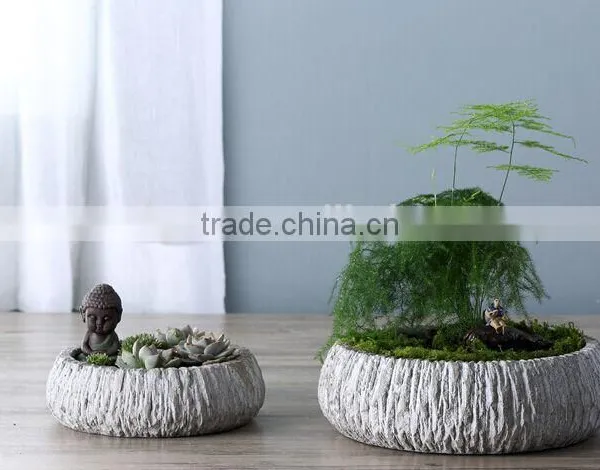 2017 Decorative Flower Pot Glass Outdoor Small Smart Flower Pot photo-2