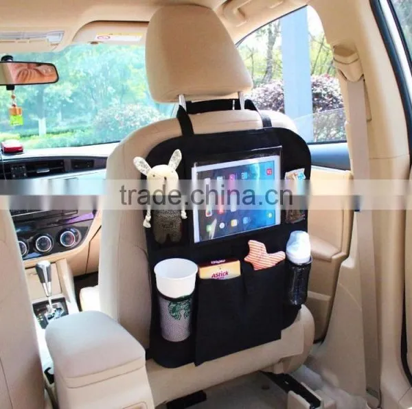 Kids Back Seat Organizer Car Organizer Bag Ipad Hanging Bag photo-4