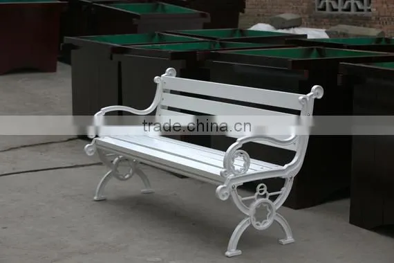 Out Door Furnithure, Solid Wood Cast Iron Bench photo-2