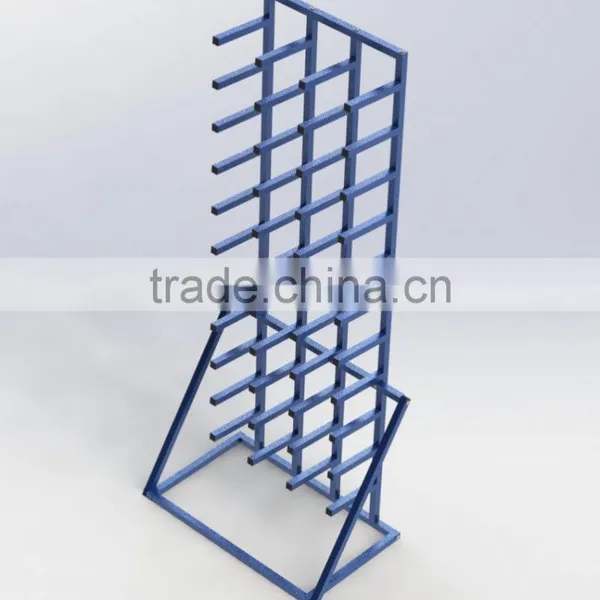 SDI_1061B Floor Standing 44 Vinyl Roll Rack photo-2