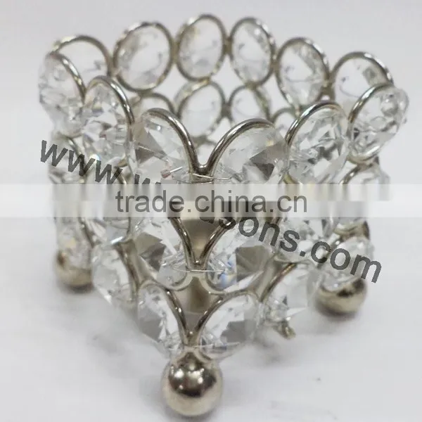 2015 FASHIONAL WEDDING CENTERPIECES HANGING CRYSTAL VOTIVE DECORATIONS photo-5