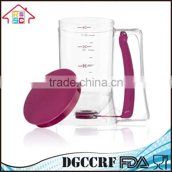 NBRSC Promotion Product Chicago Plastic Metallic Cupcake Batter Dispenser With Measuring Label photo-4