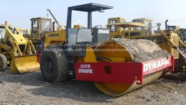 Бывший дорожный каток Dynapac CA251 с одним барабаном photo-5