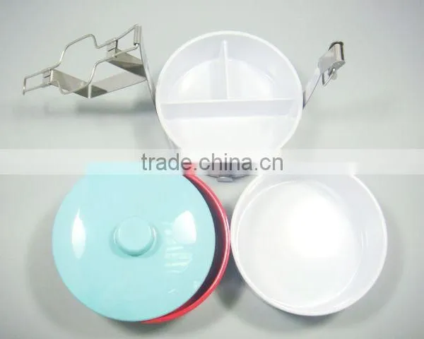 Colorful 3 Layers Melamine Bento Box,Lunch Box With Lid photo-2