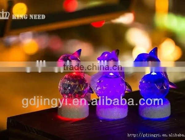 Acrylic Led Lighted Dolphin Animals for Valentines Gift photo-6