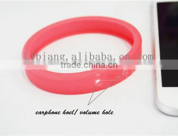Rainbow Color Multifunctional Universal Silica Gel Hand Ring photo-4