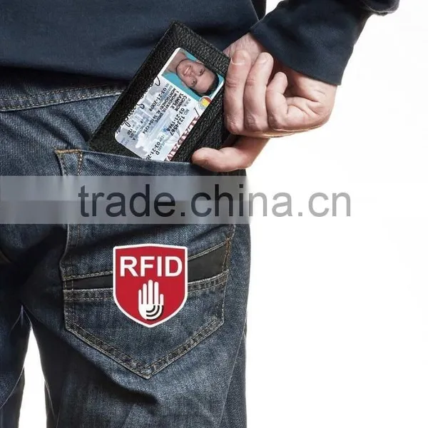 The Slim Wallet Genuine Front Pocket Secure Thin ID And Card Holder photo-4