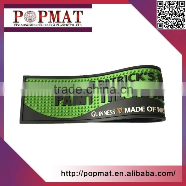 Eco-friendly PVC Bar Mat Customized Rubber Bar Mat photo-2