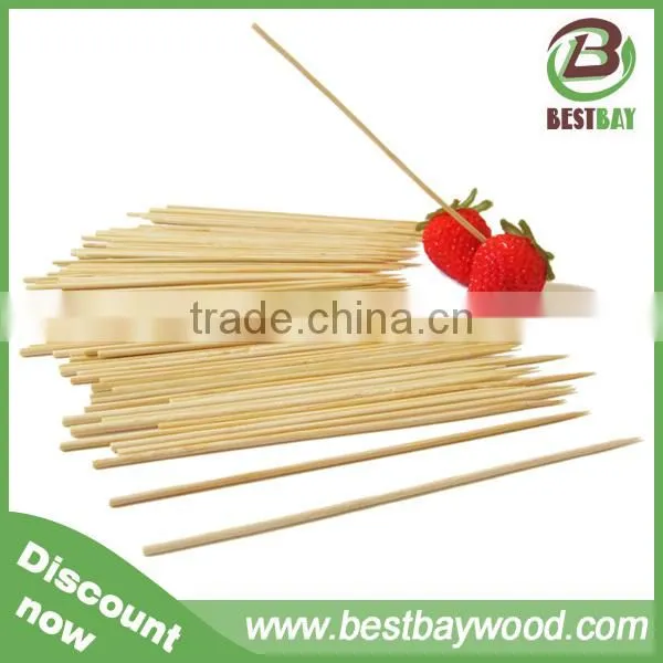 2.0mm to 4.0mm Diameter Bamboo Skewer Barbecue Round Bamboo Sticks photo-2