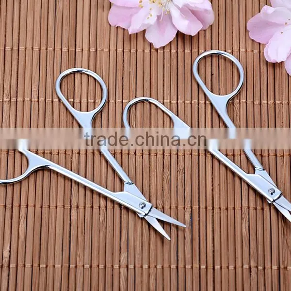 Small Eyebrow Scissors Repair Eyelash Metal Eyebrow Scissors Beauty Scissors photo-4