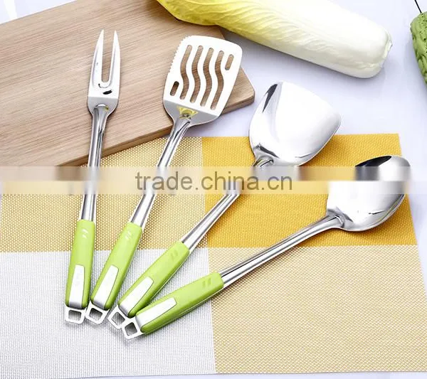 Long Handle Kitchen Cooking Slotted Turner BYX03 photo-4
