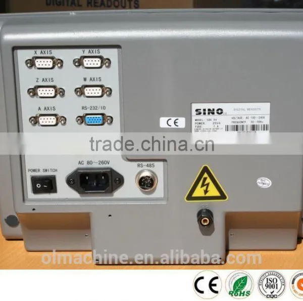 Digital Readout (DRO), SINO Dro, SDS5V With Max 6 Axis for Lathe, Milling, Drilling, Grinding and Boring Machine photo-4