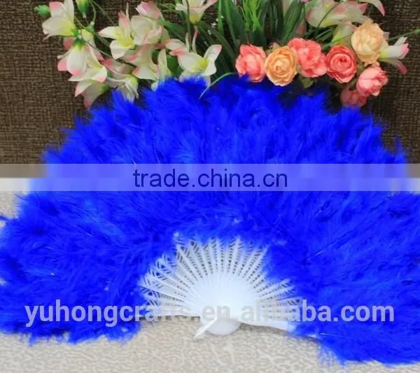 Handmade Crafs Plastic Feather Fan photo-2