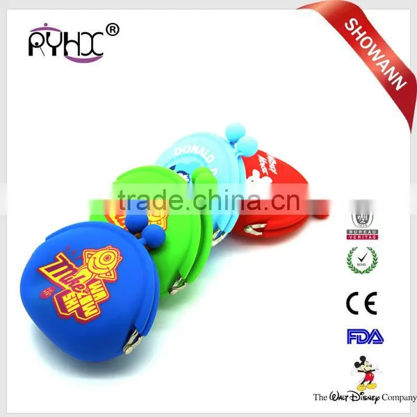 Factory Price Custom Colorful Cute Animal Shape Silicone Coin Purse for Promotion photo-3