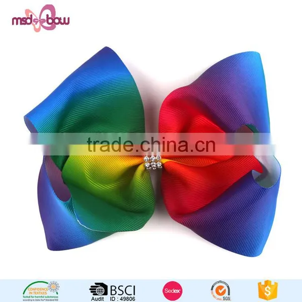 Grosgrain Ribbon Baby Girl Hair Accessories Clips for Baby Girl Hair Bows photo-2