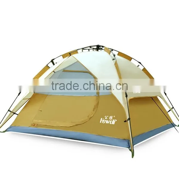 T11 Fiberglass Oxford Fabric Gazebos Children Relax Activity 4 People Camping Tent photo-2