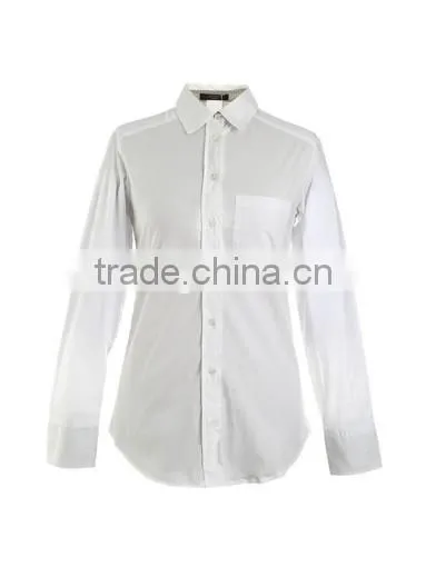 Button-down Collar Washable Mercury Woven Shirt photo-5