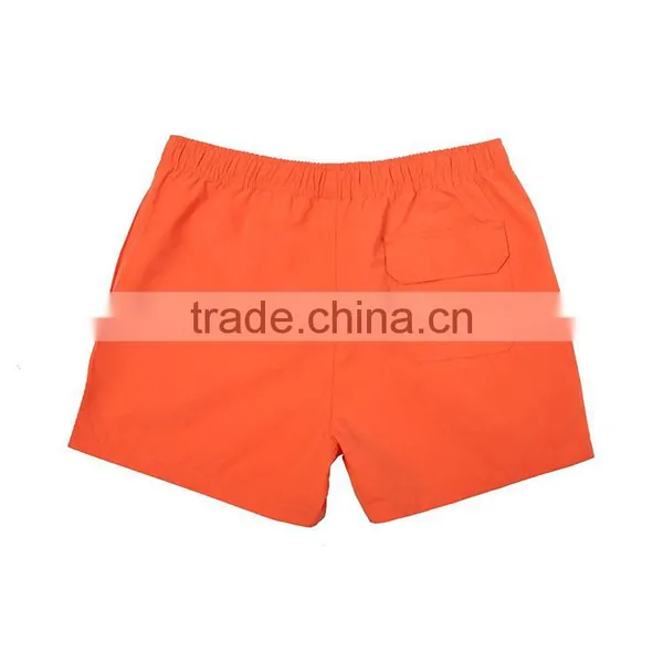 65% Polyester 35% Cotton Custom Design Wholesale Dry Fit Mens Swim Shorts photo-3