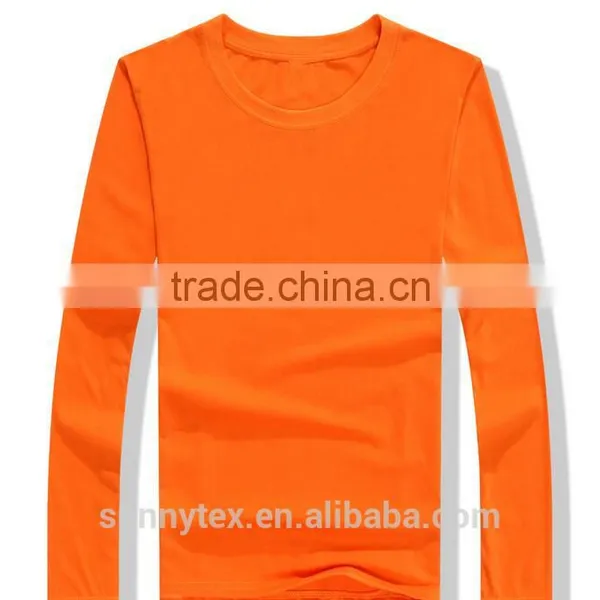 2017 Industrial Fashionable Blank Man Long Sleeve T-shirt photo-3