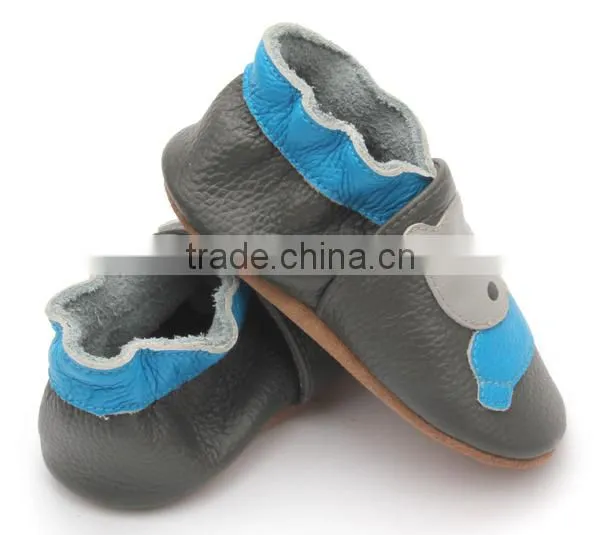 Solf Leather Slipper Lastest Star Design Casual Baby Shoes photo-4