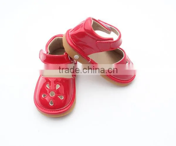 2017 Spring and Summer Children Shoes Silver Glitter Squeaky Shoes photo-5