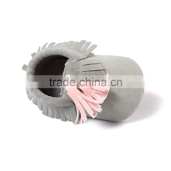 PU Baby Moccasins With Tassels, Tassel Baby Moccasin photo-4