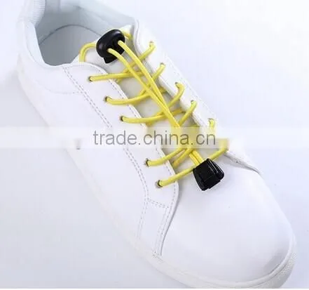 Fashiontable Sports Running Non-slip Polyester Round Elastic Shoe Laces for Kids photo-5