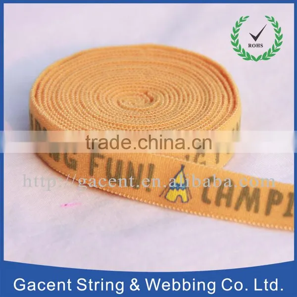 Eco Friendly Jacquard Elastic Fold Over Waistband for Garment photo-6