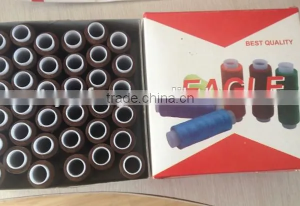 Hot Sell Low Shrinkage High Tension Manufacturer Industrial Sewing Thread photo-2