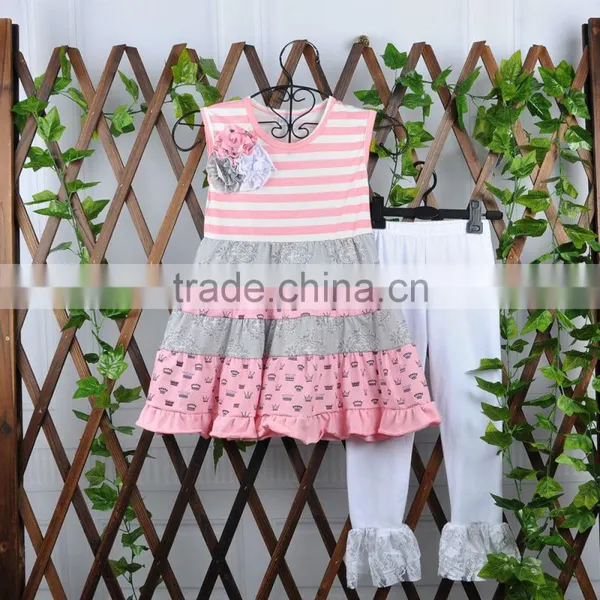 Conice Remake Summer Baby Girls Boutique Wholesale Kids Boutique Outfit photo-5